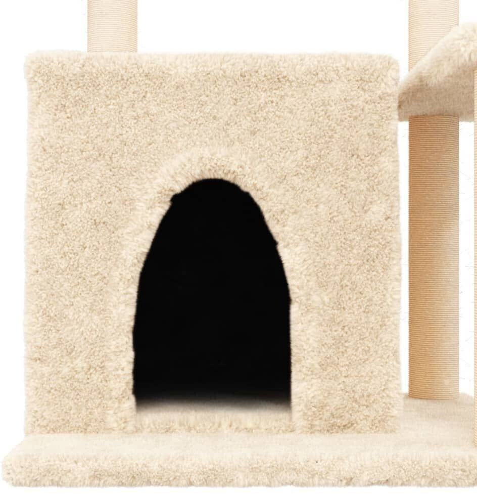 vidaXL Arbre à chat crème vidaXL Arbre à chat crème