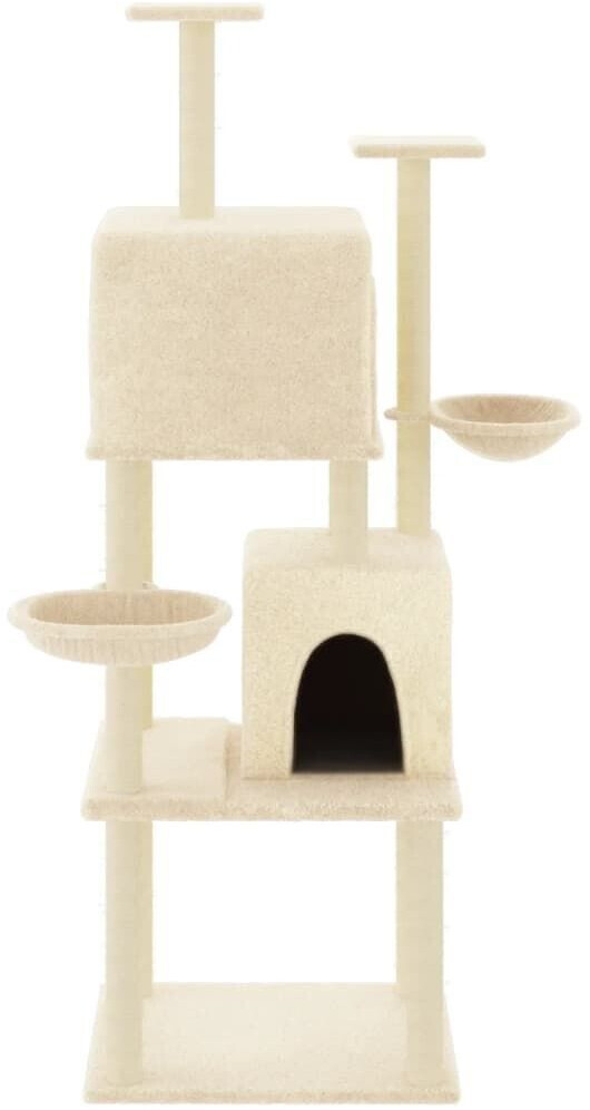 vidaXL Arbre à chat crème vidaXL Arbre à chat crème