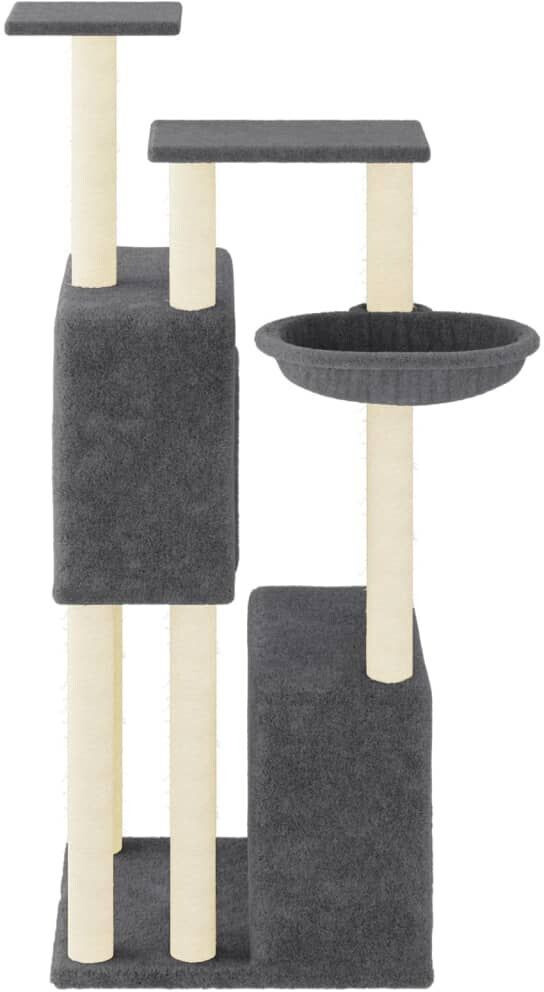 vidaXL Arbre à chat gris foncé vidaXL Arbre à chat gris foncé
