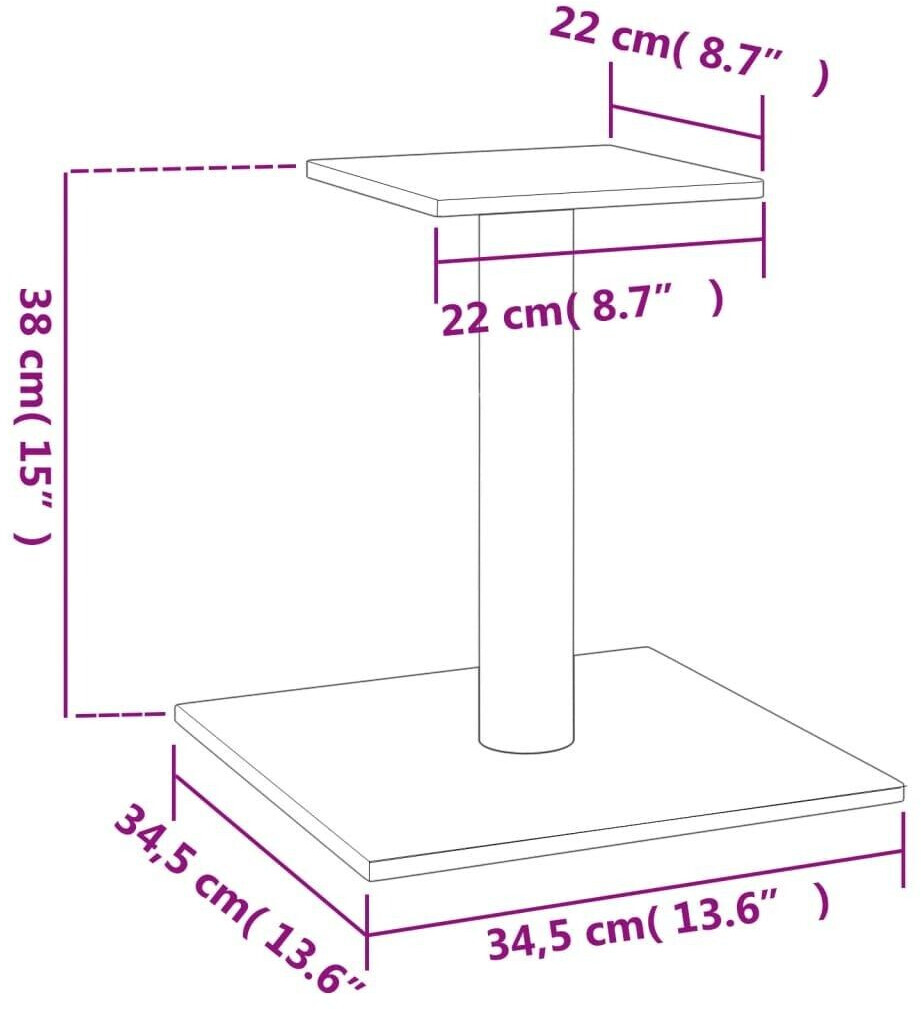 vidaXL Arbre à chat crème