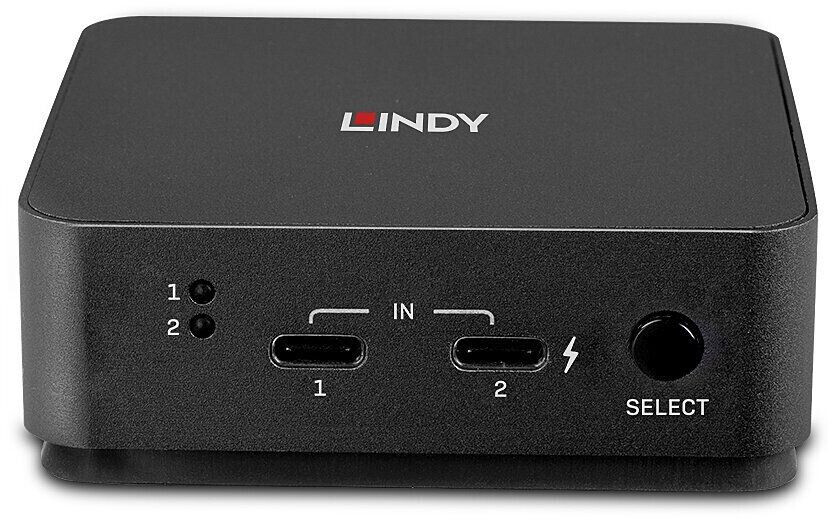 Lindy 2 Port Type C, Dual HDMI 4K60 KVM Switch (42321)