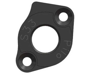 Pilo S33 Locknut For D784 Derailleur Hanger Derailleur Hanger silver