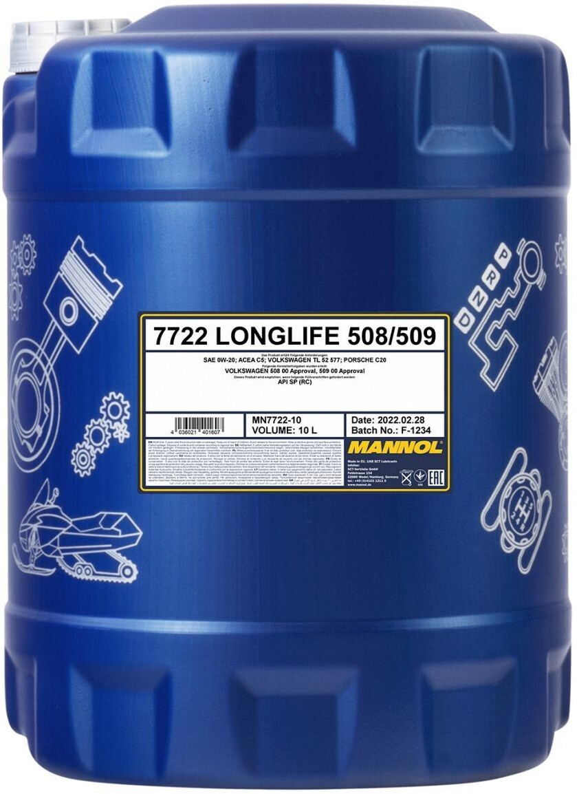Mannol Longlife 508/509 0W-20 (10 l)