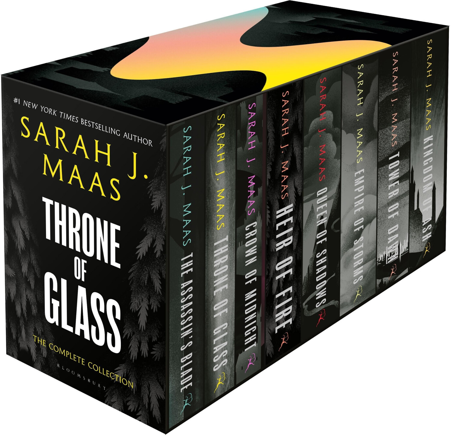 Bloomsbury Publishing Throne of Glass The Complete Collection Box Set (Sarah Maas) [Taschenbuch]