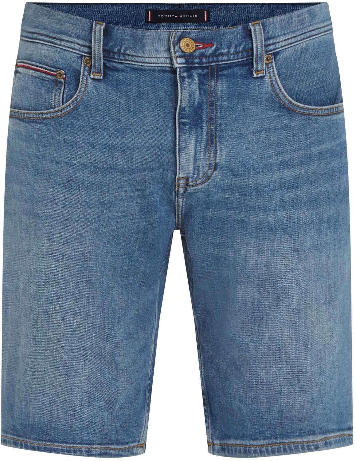 Tommy Hilfiger Brooklyn Faded Five-Pocket Denim Shorts (MW0MW35172) boston indigo