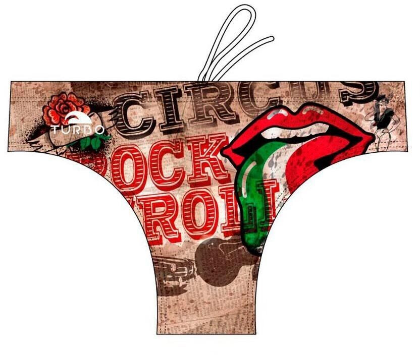 Turbo Tongue Swimming Brief (730003-0099-S) multicolor