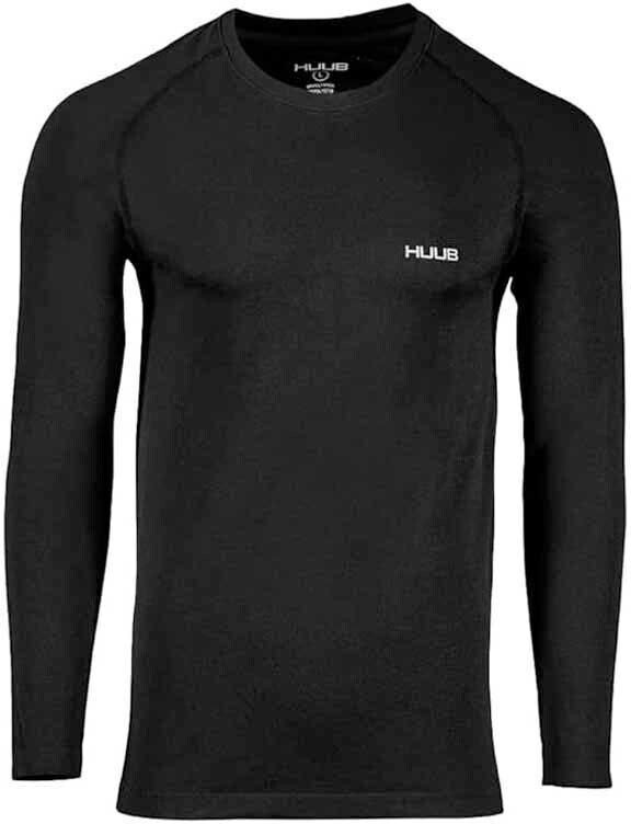 HUUB Seamfree Long Sleeve T-shirt (SEAMFREBLS-L) black