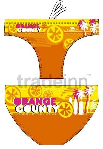 Turbo Orange Country Swimming Brief (79236-S) orange