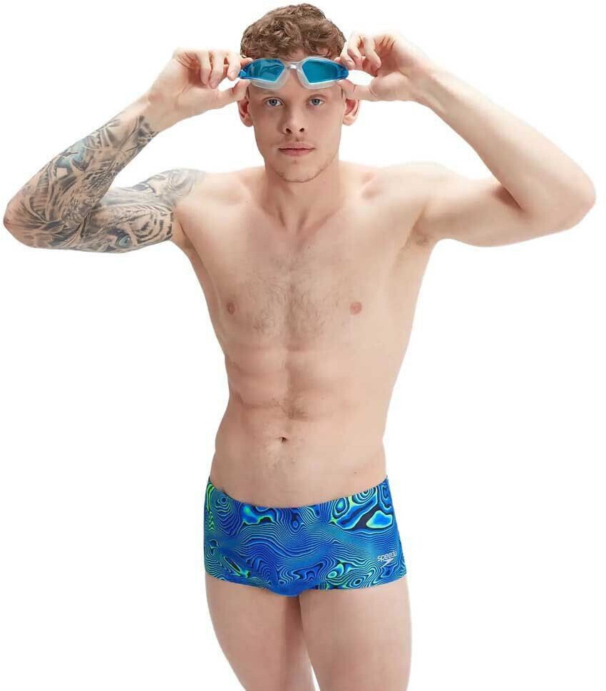 Speedo Club Training Allover 17 Cm Swimming Brief (8-1284015873)