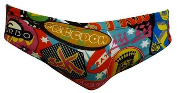 Turbo Stickers Colors Swimming Brief (79439-99-S) multicolor