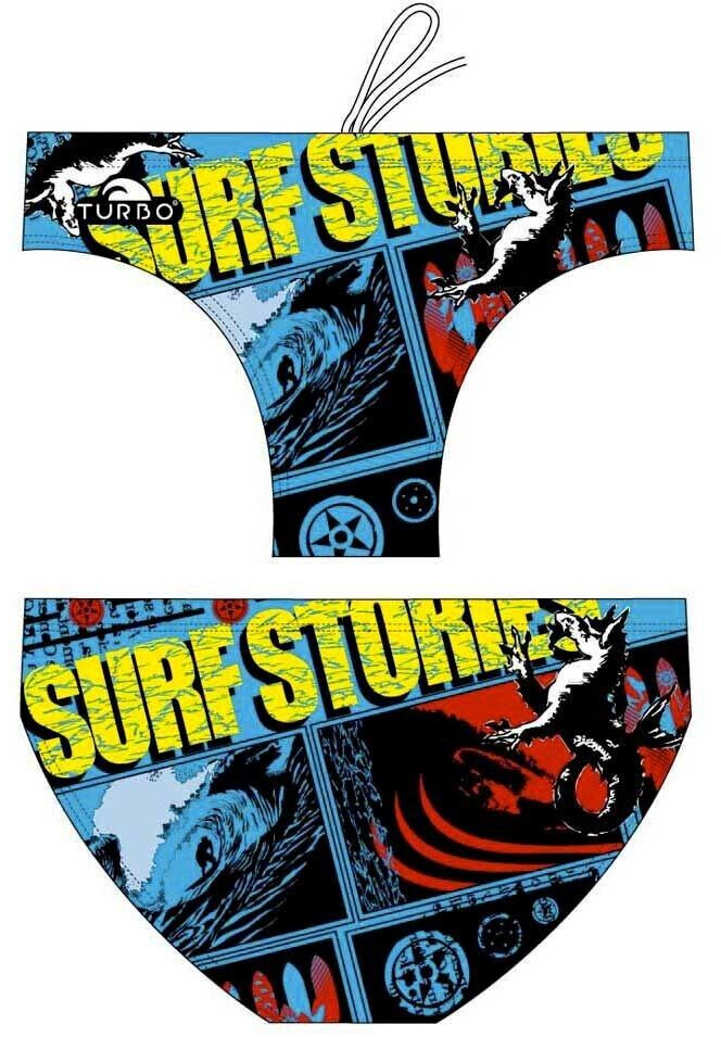 Turbo Surf Stories Swimming Brief (79443-0099-S) multicolor