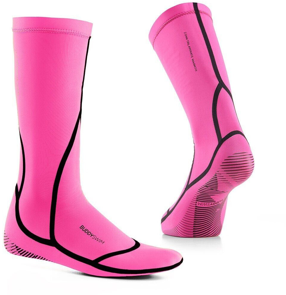 Buddyswim Trilaminate Warmth 2.5 Mm Booties (25082031-Pink-XS) pink