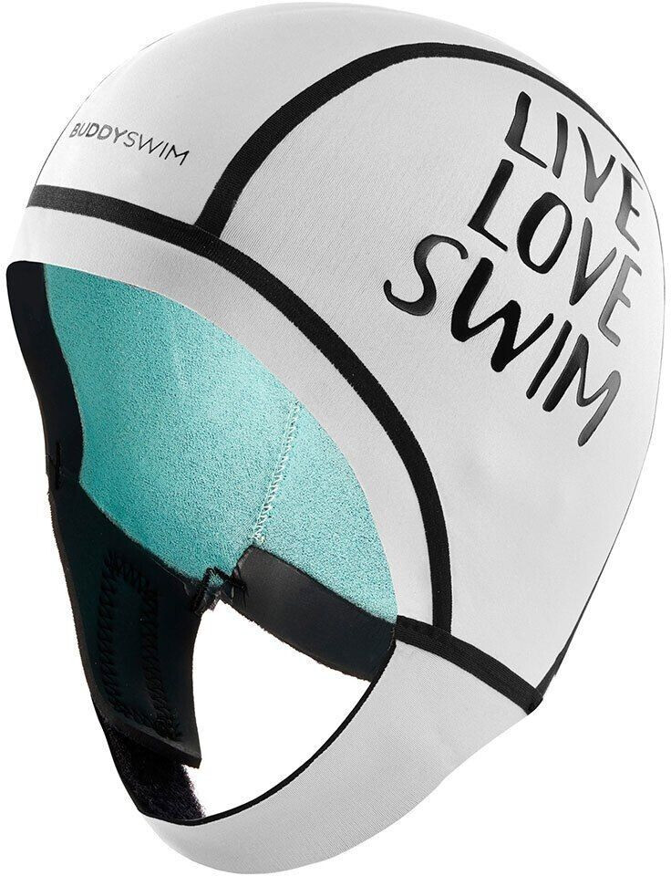 Buddyswim Trilaminate Warmth 2.5 Mm Neoprene Cap (25083042-White-S) white