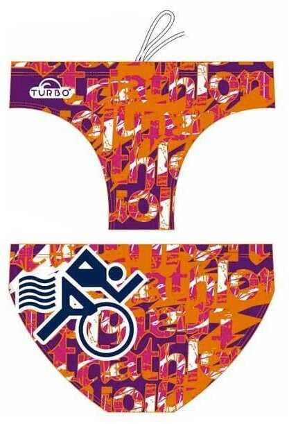 Turbo Multi Triathlon Swimming Brief (79503-1416-S) orange