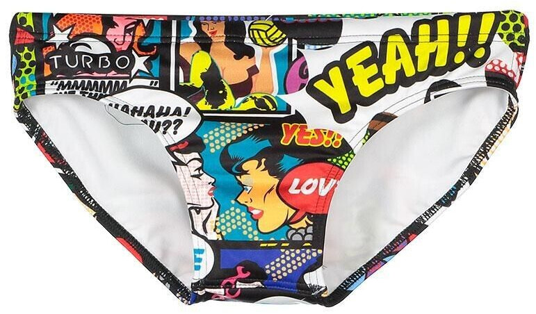 Turbo Yeah Comic Swimming Brief (7946822-99-2Y/01) multicolor