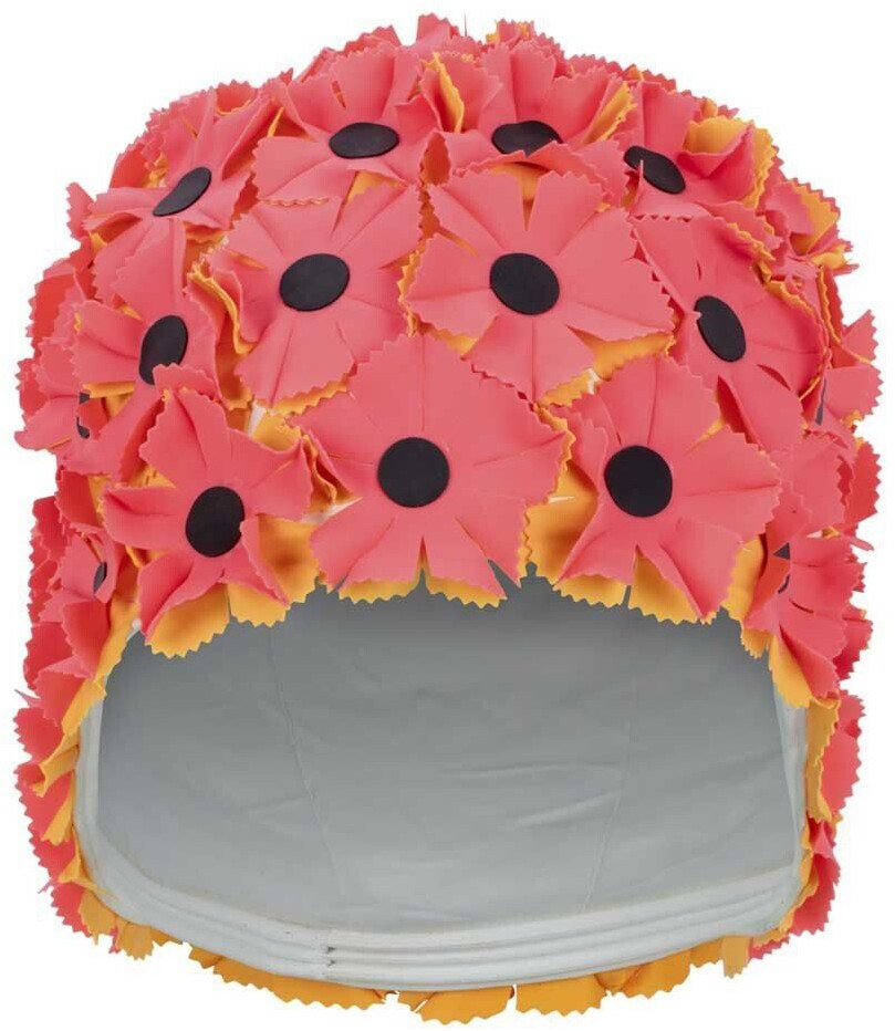Fashy Rubber Flower Cap (3192-43-) pink