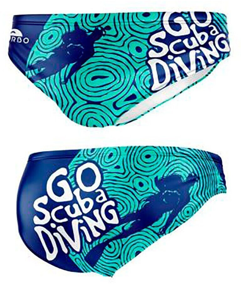 Turbo Go Scuba Swimming Brief (73166322-5-01/2Y) blue