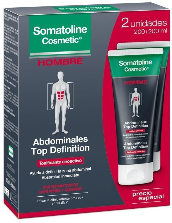 Somatoline Traitement Abdominaux Top Définition Sport (2x200 ml)