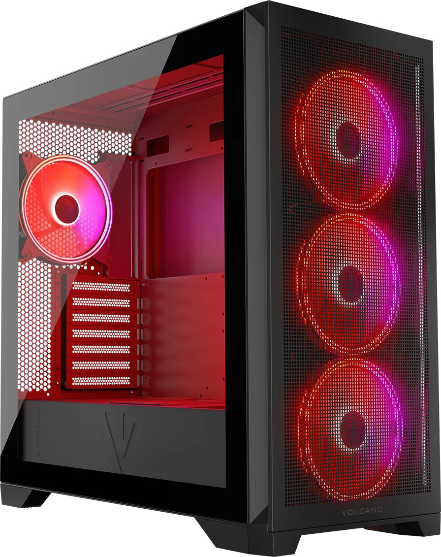 Modecom Volcano Expanse S APEX ARGB MIDI Black