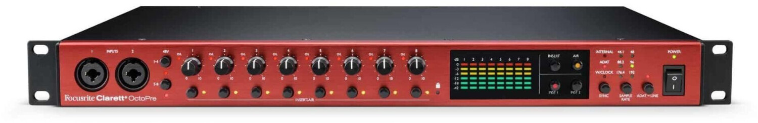 Focusrite Clarett+ OctoPre