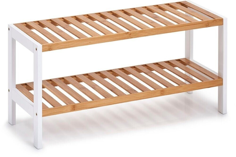 Zeller Natural bamboo shoe rack W/H/D: approx. 70x33x26 cm