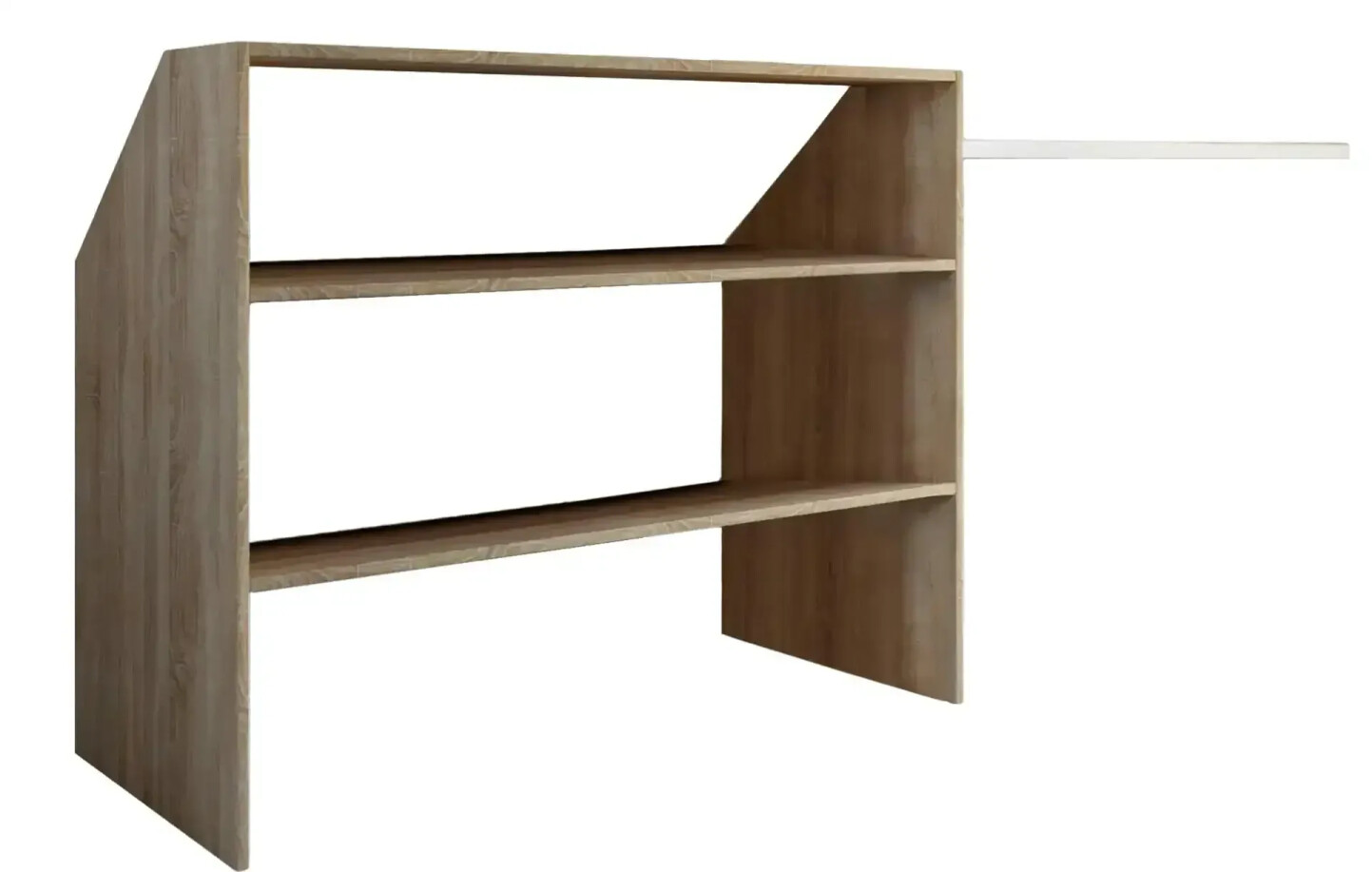 Möbel Kraft Compact wardrobe wood colored 90x100