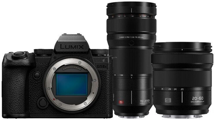 Panasonic Lumix DC-S5IIX Kit 20-60mm + 70-200mm f2.8