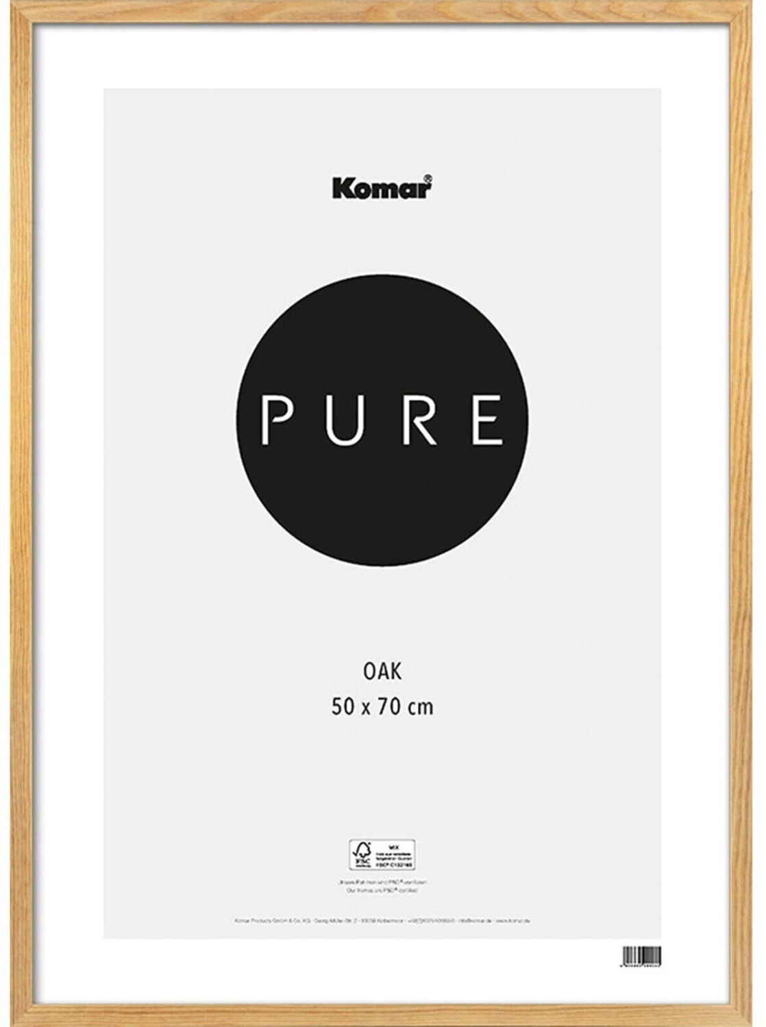 Komar Pure 50x70 Brown