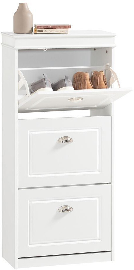 SoBuy FSR94-W shoe tipper white 53x117x24cm