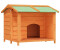 vidaXL Dog kennel solid wood pine 96 x 87 x 80,5 cm