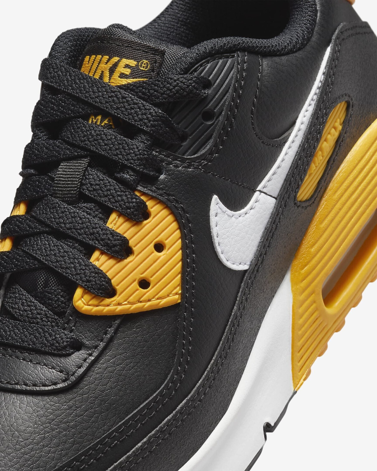 Nike Air Max 90 LTR Kids black university gold white ab 79 99 Preisvergleich bei idealo
