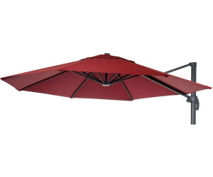 Housse De Rechange Pour Parasol De Terrasse 4m - 8 Baleines, Polyester Résistant, Aérations Intégrées