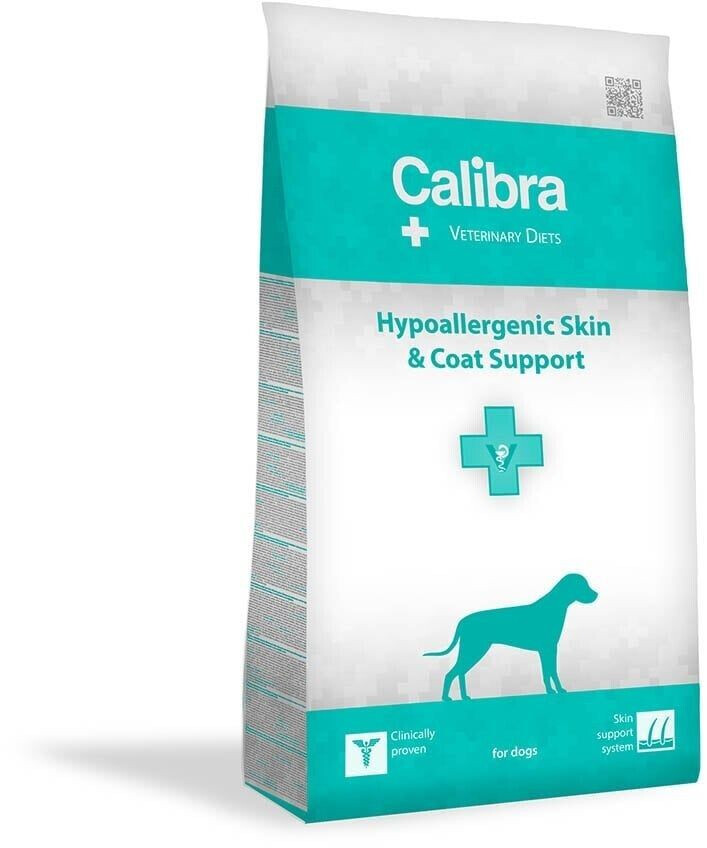 Calibra Veterinary Diets Hypoallergenic Skin&Coat Support dry dog food 12kg