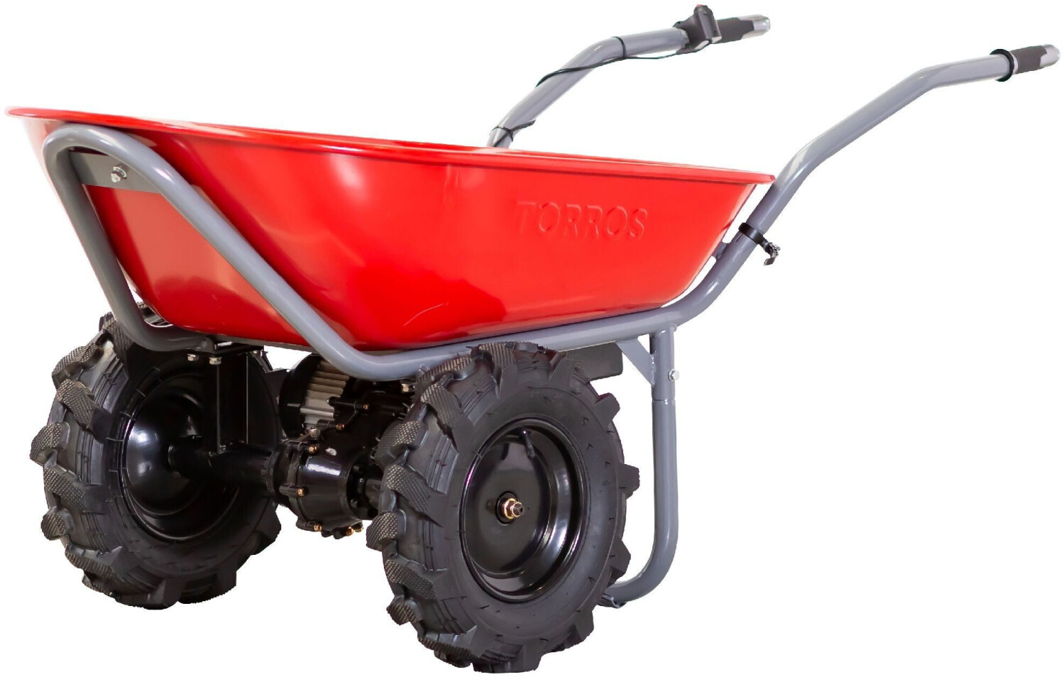 Torros Brouette électrique 100 L 6Ah