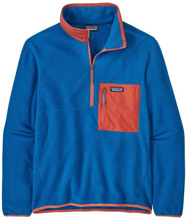 Patagonia blue fleece pullover hot sale