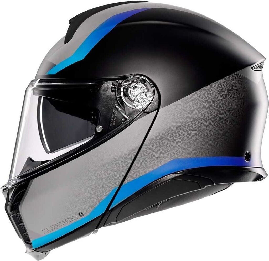 AGV TourModular Stray noir/gris/bleu