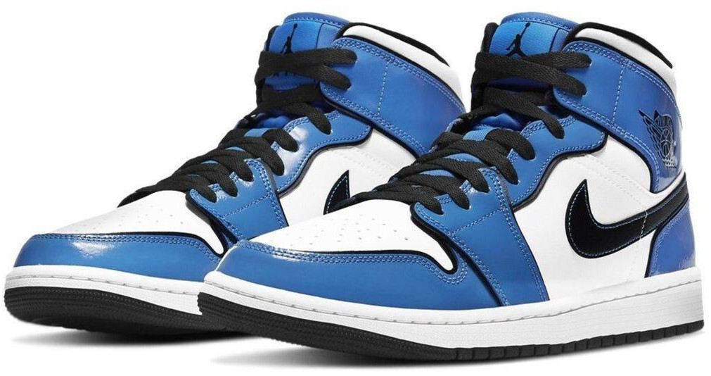 Nike air jordan 1 mid se signal blue shop