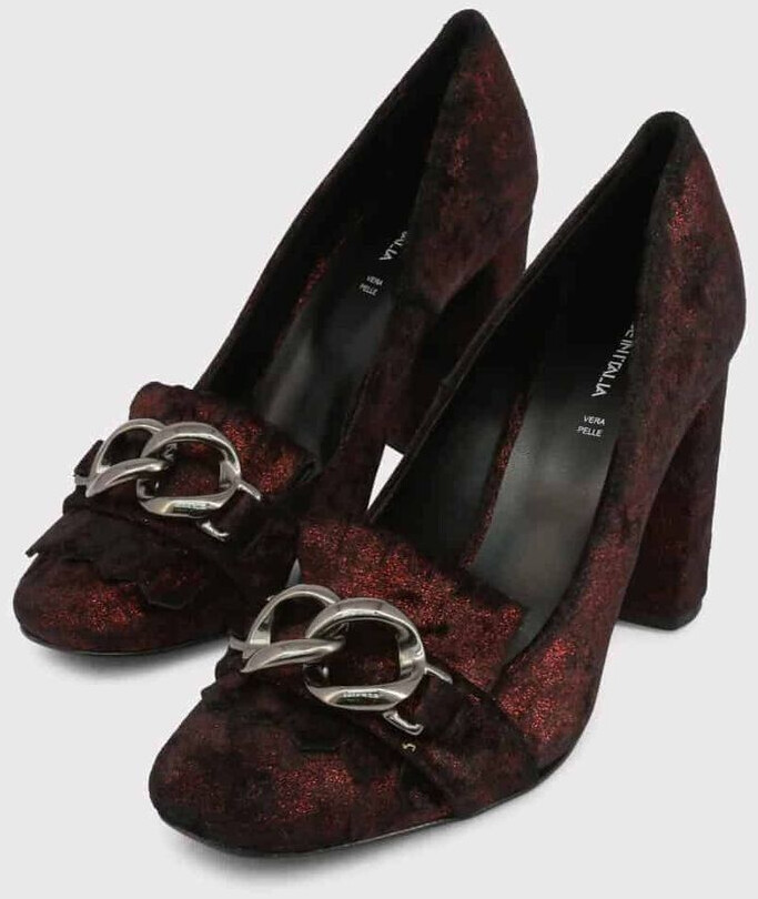 Made in Italia Pumps Slip-On red-darkred black