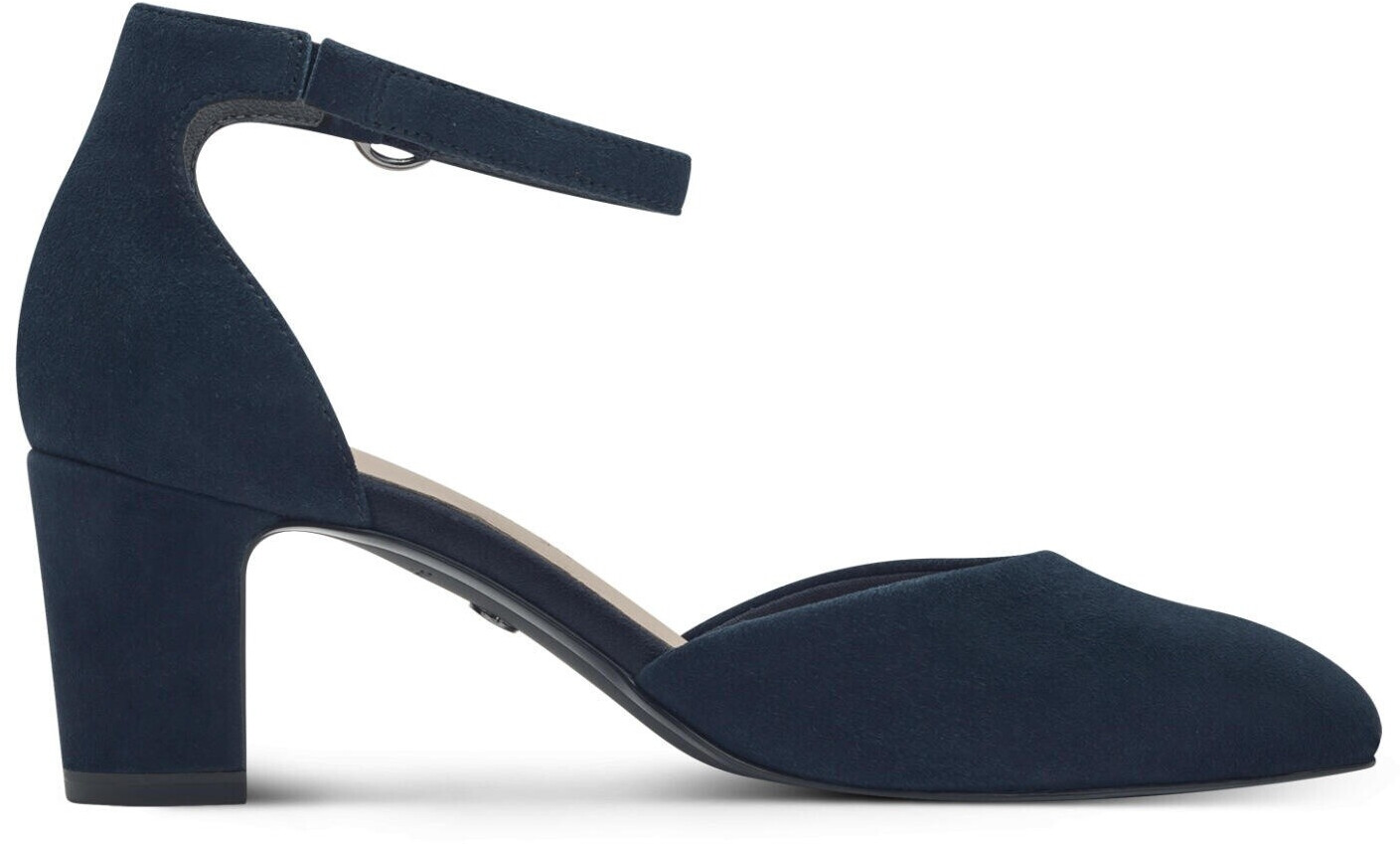 Tamaris Pumps Spangenpumps blau Leder gepolstert klett rutschhemmend ab  62,94 € | Preisvergleich bei idealo.de