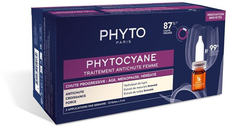 Phyto Phytocyane Anti-Hair Loss Treatment For Women (12 x 5ml)