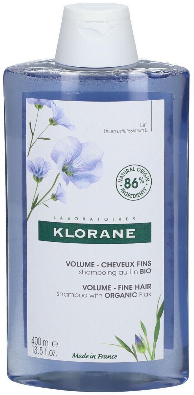 Photos - Hair Product Klorane Flax Fiber Organic Shampoo  (400ml)