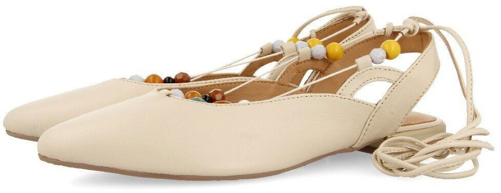 Gioseppo Coussey Ballerinas ivory