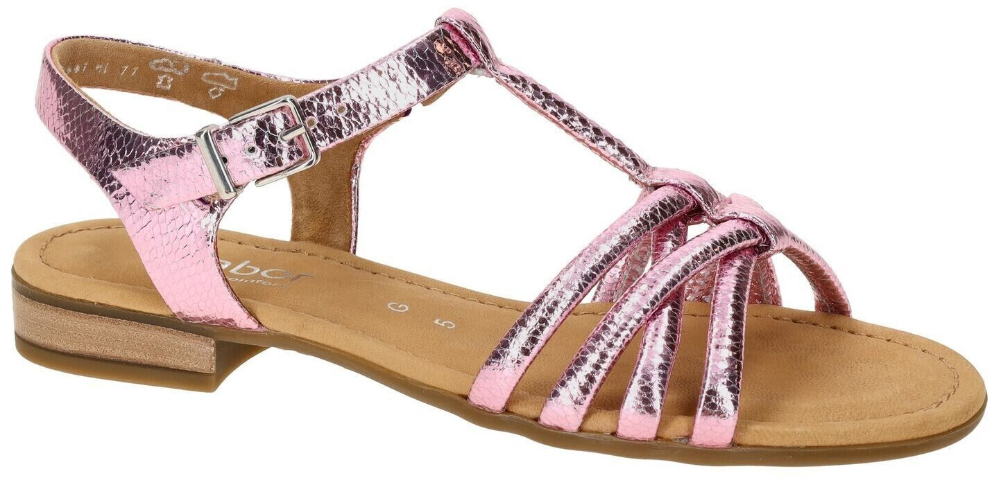 Riemchen sandalette rosa Clearance