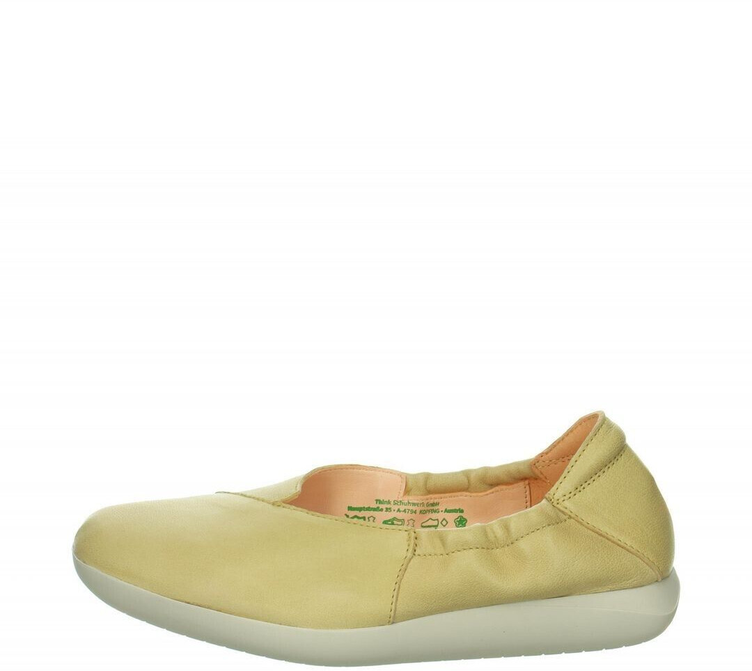 Think Leather ballerinas yellow