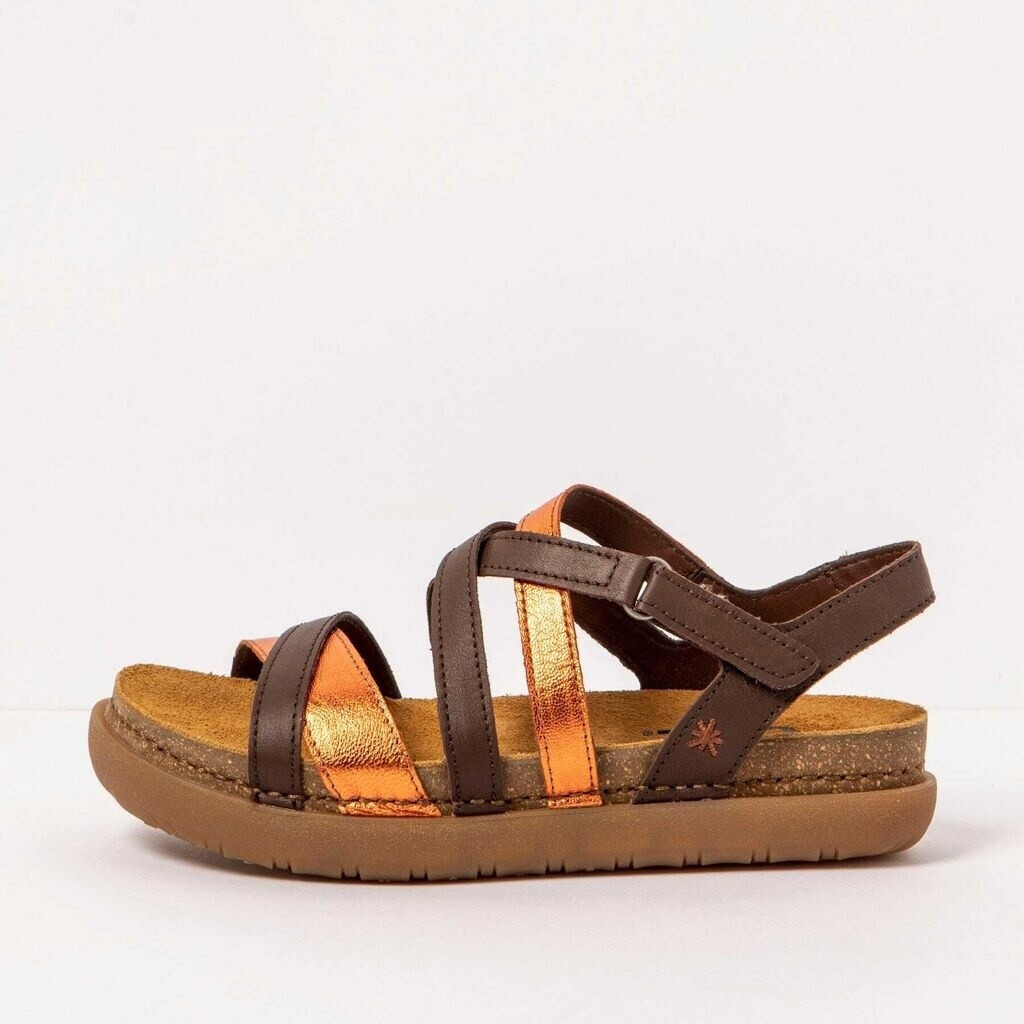 Art 1714 Rhodos Sandal nappa brown orange