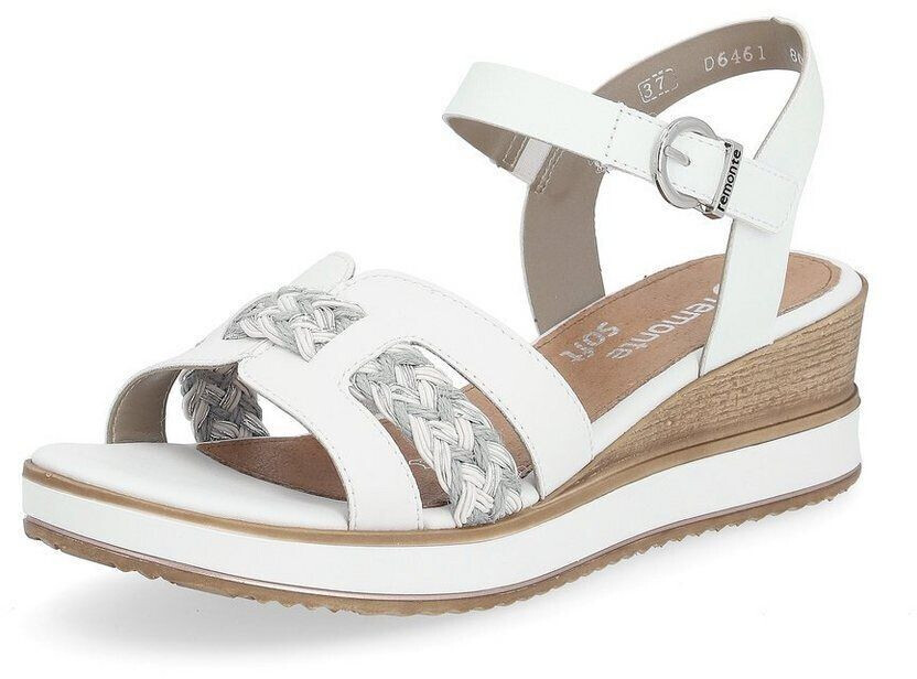 Remonte Dorndorf Sandal white blue-white-silver