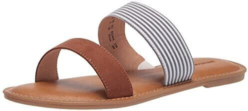 Amazon Essentials Women's Sandal with Two Straps light blue