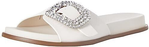 The Drop Slide Agnes with embellishment ivory white