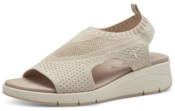 Tamaris COMFORT Sandal summer shoe sandal wedge heel machine washable beige