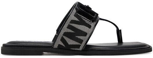 DKNY Horizon K1432241 flip-flops black white